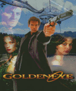 Goldeneye Movie Poster Diamond Paintings