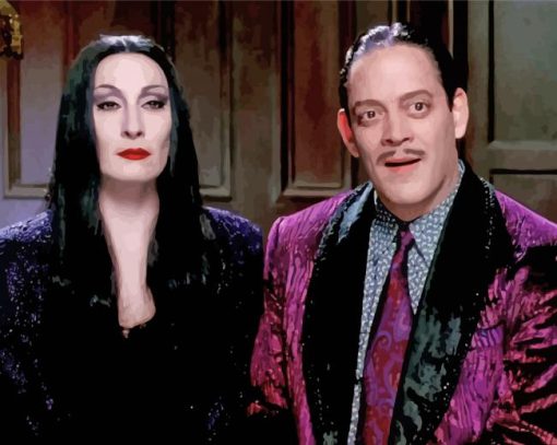 Gomez And Morticia Diamond Paintings