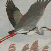 Great Heron Flying Diamond Paintings