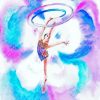 Gymnastic Girl Art Diamond Paintings