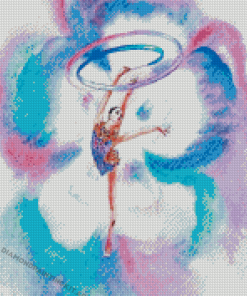 Gymnastic Girl Art Diamond Paintings