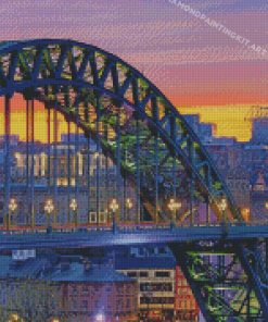 Newcastle Upon Tyne Bridge Diamond Paintings