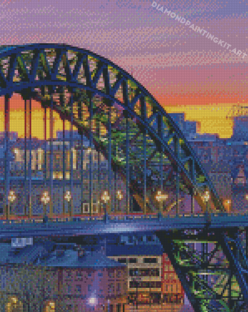 Newcastle Upon Tyne Bridge Diamond Paintings