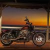 Harley 72 Sunset View Diamond Paintings