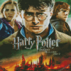 Harry Potter And The Deadly Hallows Poster Diamond Paintings