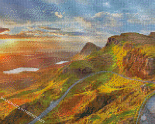 Hebrides Island Landscape Diamond Paintings