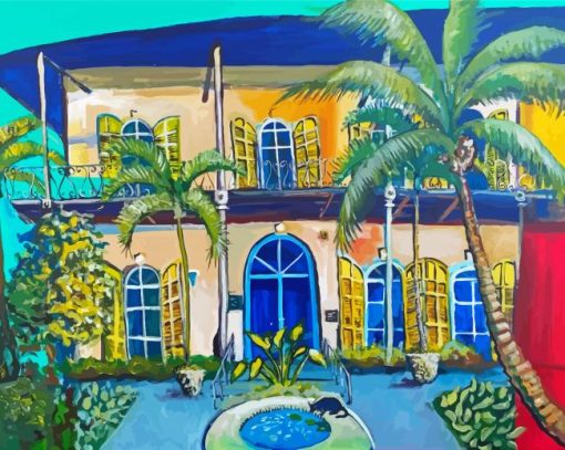 Hemingway House Key West Diamond Paintings