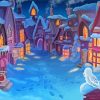 Hogsmeade Cartoon Diamond Paintings