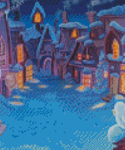 Hogsmeade Cartoon Diamond Paintings