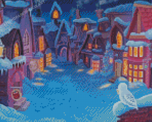 Hogsmeade Cartoon Diamond Paintings