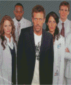 House MD Characters Diamond Paintings