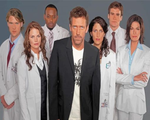 House MD Characters Diamond Paintings