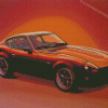 Illustration Fairlady Car Diamond Paintings