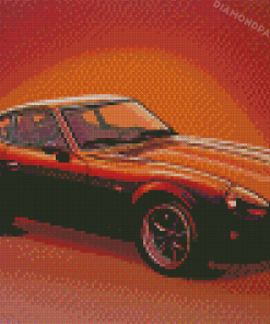 Illustration Fairlady Car Diamond Paintings