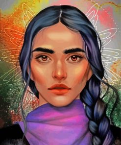 Inej Ghafa Book Character Art Diamond Paintings