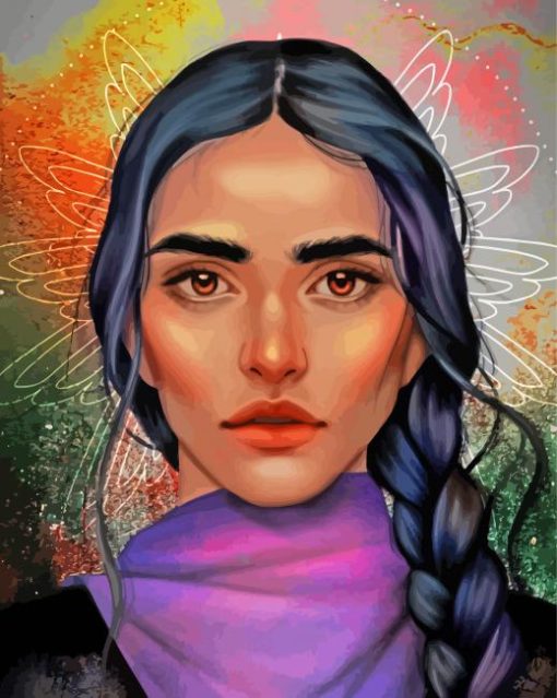 Inej Ghafa Book Character Art Diamond Paintings