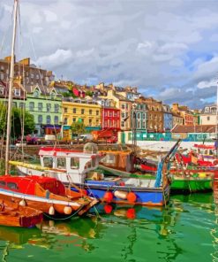 Ireland Cobh Harbour Diamond Paintings