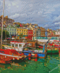 Ireland Cobh Harbour Diamond Paintings