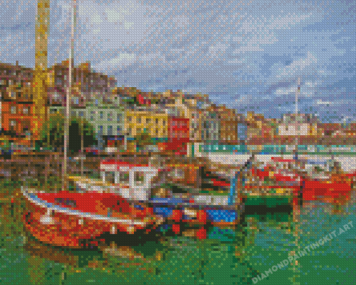 Ireland Cobh Harbour Diamond Paintings