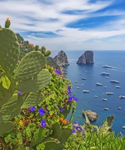 Italian Island Capri Bay Diamond Paintings