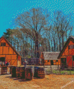 Jamestown Virginia USA Diamond Paintings