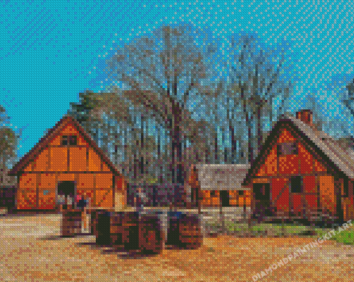 Jamestown Virginia USA Diamond Paintings