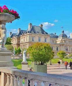 Jardin Du Luxembourg Diamond Paintings