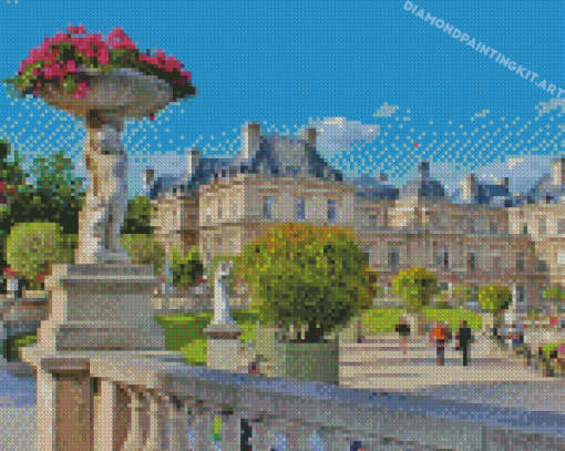 Jardin Du Luxembourg Diamond Paintings