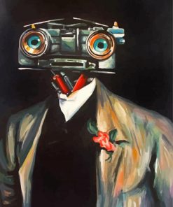 Johnny Five Art Diamond Paintings