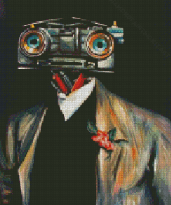 Johnny Five Art Diamond Paintings