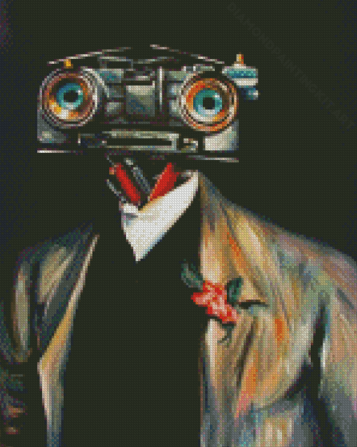 Johnny Five Art Diamond Paintings