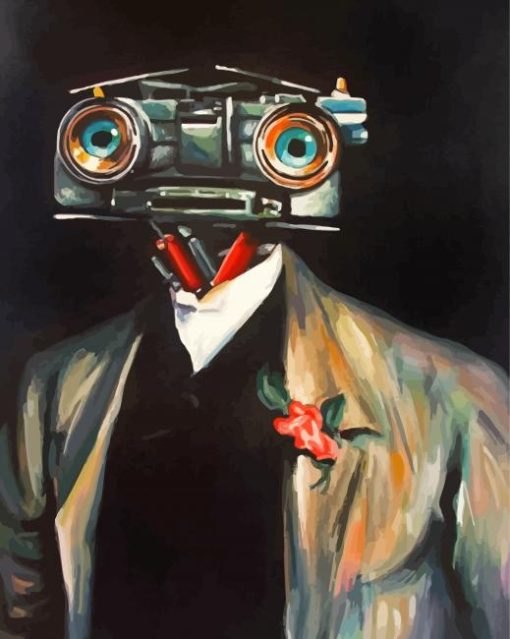 Johnny Five Art Diamond Paintings