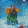 Judge Dredd Art Diamond Paintings