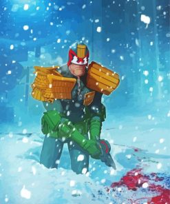 Judge Dredd Art Diamond Paintings