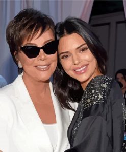 Kendall And Kris Jenner Diamond Paintings