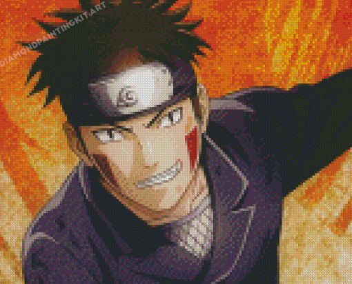 Kiba Inuzuka Naruto Character Diamond Paintings