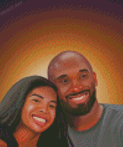 Kobe And Gianna Art Diamond Paintings