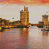 La Rochelle France Port Diamond Paintings