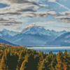 Lake Tekapo Landscape Diamond Paintings