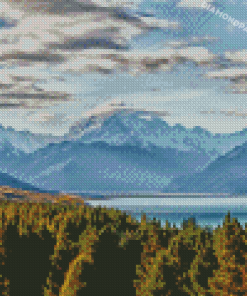 Lake Tekapo Landscape Diamond Paintings