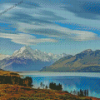 Lake Tekapo Snow Diamond Paintings