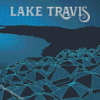 Lake Travis Poster Illustration Diamond Paintings