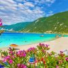 Lefkada Beach Greece Diamond Paintings