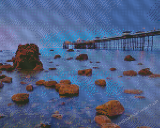 Llandudno Pier In Wales Diamond Paintings