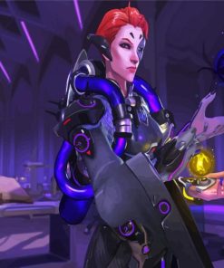 Moira Overwatch Character Diamond Paintings