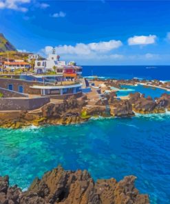 Madeira Seascape Diamond Paintings