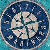 Mariners Baseball Team Logo Art Diamond Paintings