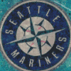 Mariners Baseball Team Logo Art Diamond Paintings