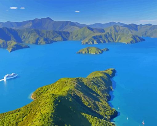 Marlborough Sounds Diamond Paintings