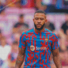 Memphis Depay FCB Barcelona Diamond Paintings